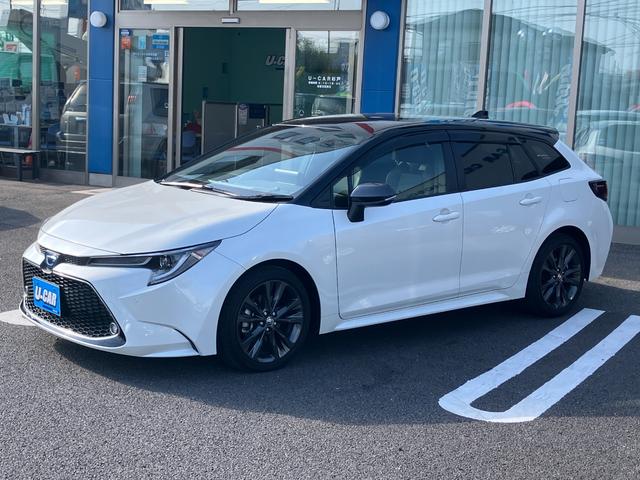 カローラツーリング ハイブリッド　ダブルバイビー　純正ディスプレイオーディオ・バックカメラ・前後ドライブレコーダー・ＢＳＭ・デジタルインナーミラー・ＥＴＣ２．０・ハーフレザーシート・ＬＥＤヘッドライト・オートライト・ＡＣ１００Ｖ・ＵＳＢ端子（17枚目）