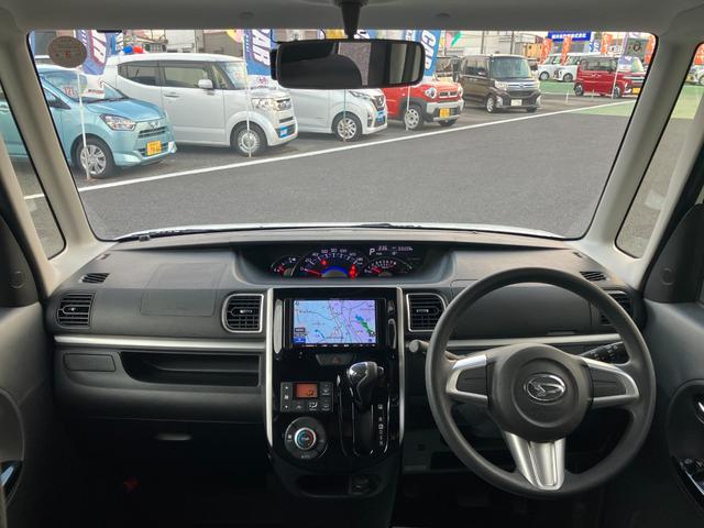 タント カスタムＸ　社外ナビ・片側パワースライドドア・オートライト・前後ドライブレコーダー・キーフリー（4枚目）