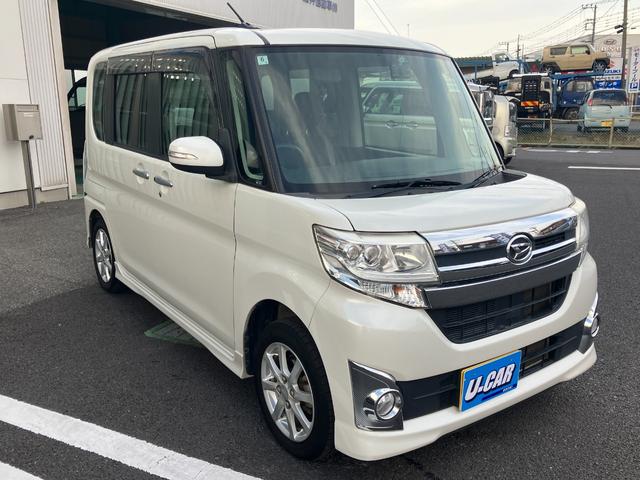 タント カスタムＸ　社外ナビ・片側パワースライドドア・オートライト・前後ドライブレコーダー・キーフリー（8枚目）