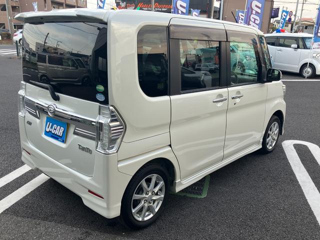 タント カスタムＸ　社外ナビ・片側パワースライドドア・オートライト・前後ドライブレコーダー・キーフリー（10枚目）