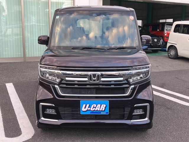 Ｎ－ＢＯＸカスタム Ｌ　純正ナビ・バックカメラ・シートヒーター・前後ドラレコ・クルーズコントロール・オートライト・ＥＴＣ・片側パワースライドドア・コーナーセンサー・脱線防止機能・衝突軽減システム・ＵＳＢ端子（10枚目）