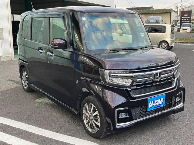 Ｎ－ＢＯＸカスタム Ｌ　純正ナビ・バックカメラ・シートヒーター・前後ドラレコ・クルーズコントロール・オートライト・ＥＴＣ・片側パワースライドドア・コーナーセンサー・脱線防止機能・衝突軽減システム・ＵＳＢ端子（11枚目）