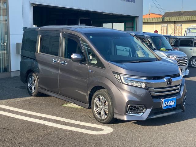 ステップワゴンスパーダ スパーダハイブリッド　Ｇ・ＥＸ　ホンダセンシング　純正ナビ・バックカメラ・シートヒーター・前後ドライブレコーダー・クルーズコントロール・両側パワースライドドア・ＥＴＣ・オートライト・Ｐセンサー・衝突軽減システム・脱線防止機能・純正フリップダウン（10枚目）