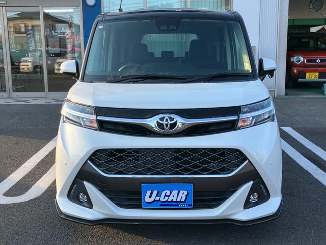 タンク カスタムＧ　社外ナビ・バックカメラ・クルーズコントロール・両側パワースライドドア・オートライト・オートハイビーム・シートヒーター・Ｐセンサー・衝突軽減システム・横滑り防止・Ａストップ・ＥＴＣ（10枚目）