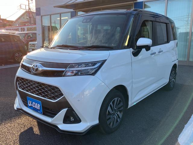 タンク カスタムＧ　社外ナビ・バックカメラ・クルーズコントロール・両側パワースライドドア・オートライト・オートハイビーム・シートヒーター・Ｐセンサー・衝突軽減システム・横滑り防止・Ａストップ・ＥＴＣ（17枚目）