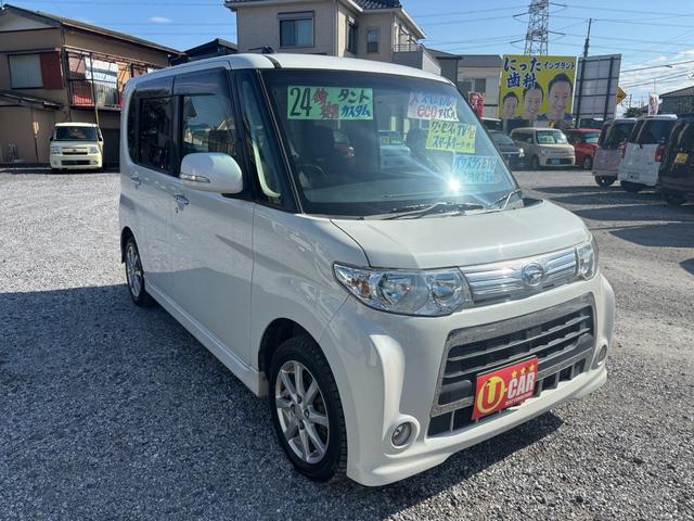 タント カスタムXスペシャル 後期 車検2年付 ワンセグTVナビ スマートキー パワスラ ETC HID(3枚目)