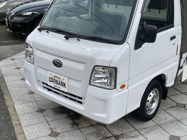 サンバートラック ＴＣ－ＳＣ　令和６年タイミングベルト交換済み　スーパーチャージャー　荷台幌付き　エアコン　パワステ　ワンオーナー　Ｂｌｕｅｔｏｏｔｈ対応ナビ　ＥＴＣ　キーレス　記録（12枚目）