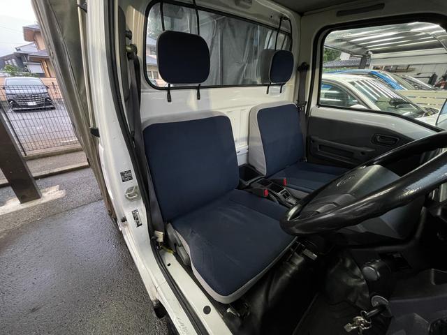 サンバートラック ＴＣ－ＳＣ　令和６年タイミングベルト交換済み　スーパーチャージャー　荷台幌付き　エアコン　パワステ　ワンオーナー　Ｂｌｕｅｔｏｏｔｈ対応ナビ　ＥＴＣ　キーレス　記録（26枚目）