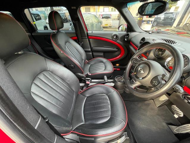 MINI ジョンクーパーワークス クロスオーバー 黒本革・バックカメラ・Bluetooth・シートヒーター・禁煙・ETC・記録簿・クルーズコントロール・SPORTモード・パドルシフト(37枚目)