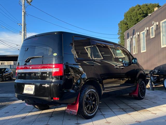 デリカD:5 シャモニー 新品タイヤアルミホイール・フリップダウンモニター・新品マッドフラップ・禁煙・両側パワースライドドア・クルーズコントロール・ETC・バックカメラ・ワンオーナー・パワーシート・記録簿(28枚目)