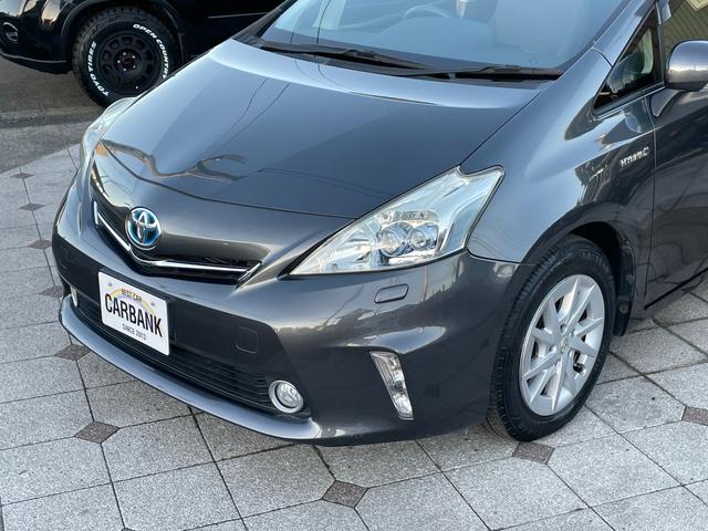 プリウスアルファ S 車検2年・LEDヘッドライト・Bluetooth・バックカメラ・禁煙・ETC・記録簿・スマートキー(13枚目)