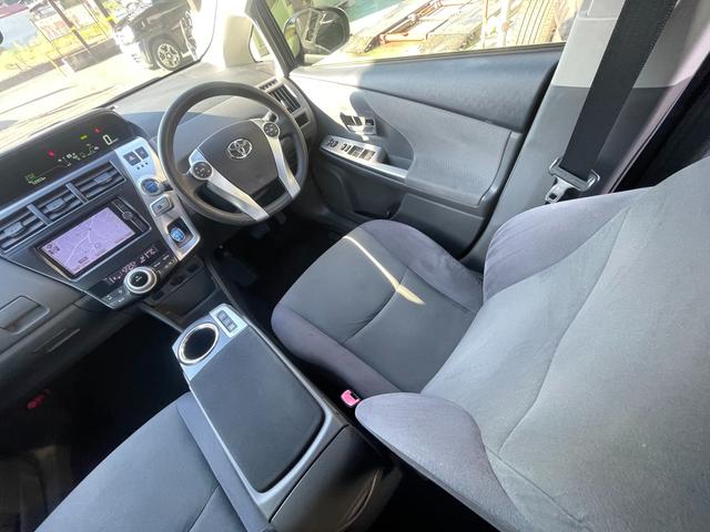 プリウスアルファ S 車検2年・LEDヘッドライト・Bluetooth・バックカメラ・禁煙・ETC・記録簿・スマートキー(27枚目)