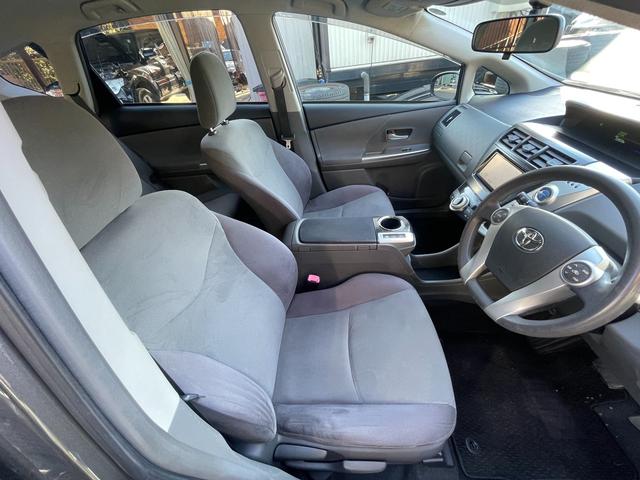 プリウスアルファ S 車検2年・LEDヘッドライト・Bluetooth・バックカメラ・禁煙・ETC・記録簿・スマートキー(39枚目)