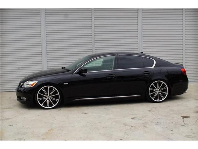 GS350 黒革 車高調 社外20アルミ(5枚目)
