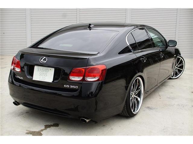 GS350 黒革 車高調 社外20アルミ(6枚目)