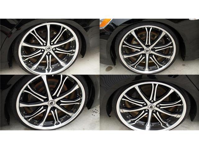 GS350 黒革 車高調 社外20アルミ(17枚目)