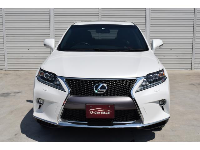 RX350ラディアント エアロスタイル 特別仕様車 SR 革シート スマートキー 純正ナビ・TV(2枚目)