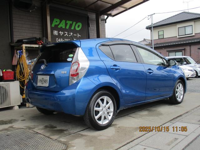 アクア S 純正ナビ バックモニター TV ETC スマートキー ドライブレコーダー(5枚目)