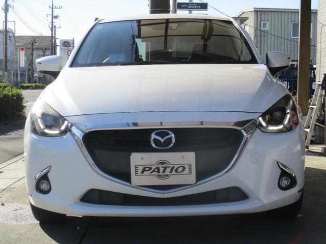 デミオ １３Ｓツーリング　純正ナビ　バックモニター　ＴＶ　ＥＴＣ　ＬＥＤヘッドライト　フォグランプ　スマートキー　シートヒーター　ブラインドスポットモニター（5枚目）