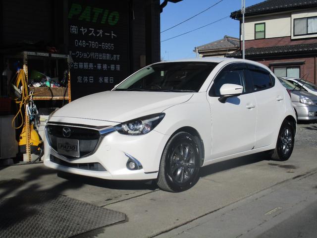 デミオ １３Ｓツーリング　純正ナビ　バックモニター　ＴＶ　ＥＴＣ　ＬＥＤヘッドライト　フォグランプ　スマートキー　シートヒーター　ブラインドスポットモニター（6枚目）