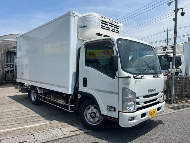 エルフトラック 　格納ゲート付ワイドロング冷凍車（2枚目）