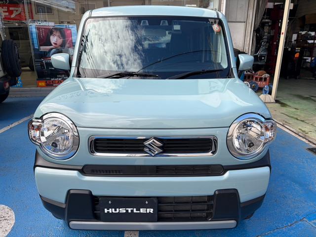 ハスラー ハイブリッドＧ　Ｂｌｕｅｔｏｏｔｈナビ　ナビ連動前後ドライブレコーダー　衝突回避支援システム　定期点検記録簿　イモビライザー　スマートキー　ダブルエアバック　パワーステアリング　横滑り防止システム　スペアキー（2枚目）