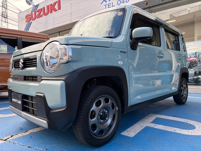 ハスラー ハイブリッドＧ　Ｂｌｕｅｔｏｏｔｈナビ　ナビ連動前後ドライブレコーダー　衝突回避支援システム　定期点検記録簿　イモビライザー　スマートキー　ダブルエアバック　パワーステアリング　横滑り防止システム　スペアキー（7枚目）