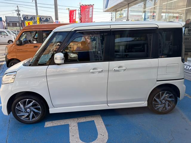 スペーシアカスタム ＴＳ　フルタイム４ＷＤ　ターボ　ナビ　フルセグＴＶ　Ｂｌｕｅｔｏｏｔｈ　ＥＴＣ　バックカメラ　両側パワースライド　スマートキー　　シートヒーター　純正１５インチアルミ（5枚目）