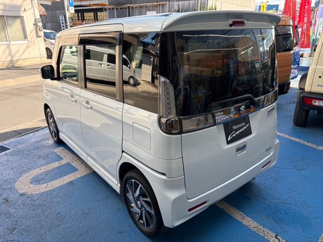 スペーシアカスタム ＴＳ　フルタイム４ＷＤ　ターボ　ナビ　フルセグＴＶ　Ｂｌｕｅｔｏｏｔｈ　ＥＴＣ　バックカメラ　両側パワースライド　スマートキー　　シートヒーター　純正１５インチアルミ（10枚目）