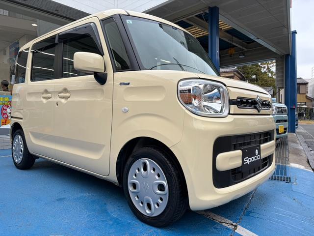 スペーシア ハイブリッドＧ　スズキセーフティサポート　ナビ　ＴＶ　バックカメラ　ＥＴＣ　フロントドライブレコーダー　両側スライドドア　オートライト　スマートキー　アイドリングストップ　電動格納ミラー　ベンチシート　ＣＶＴ（10枚目）