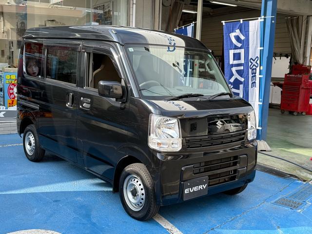 エブリイ PCリミテッド リースアップ車 純正CDオーディオ 前席パワーウィンドウ 両側スライド ETC 横滑り防止装置 オーバーヘッドシェルフ キーレスエントリー パワーステアリング マニュアルエアコン ABS(4枚目)