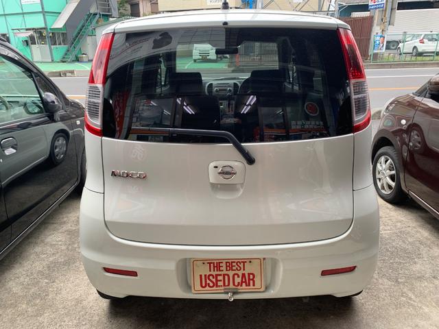 モコ Ｅ　ショコラティエ　スマートキー　リモコンスターター　オートエアコン　ベンチシート　プライバシーガラス　サイドバイザー　ＥＴＣ付（6枚目）