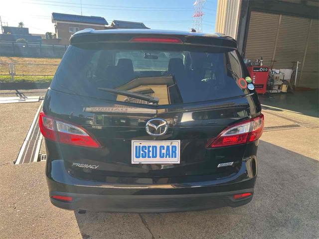 プレマシー 20S-スカイアクティブ ナビTV バックカメラ 両側スライド・片側電動 オートライト HIDライト スマートキー ETC アイドリングス 7人乗り ウォークスルー AW CD DVD再生 盗難防止システム 禁煙 無事故車(4枚目)