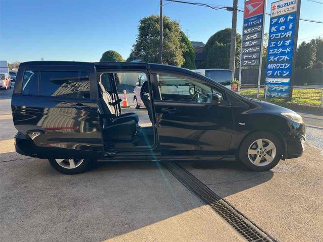 プレマシー 20S-スカイアクティブ ナビTV バックカメラ 両側スライド・片側電動 オートライト HIDライト スマートキー ETC アイドリングス 7人乗り ウォークスルー AW CD DVD再生 盗難防止システム 禁煙 無事故車(9枚目)