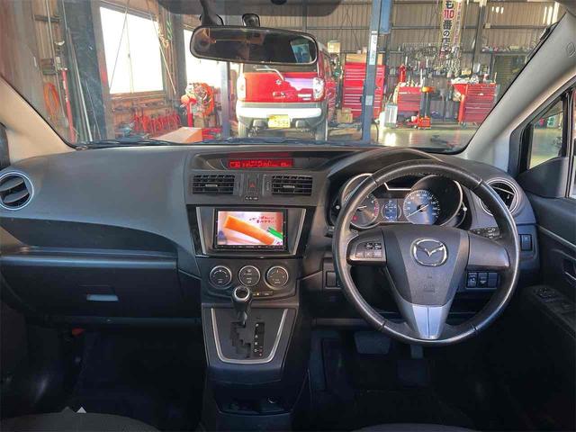 プレマシー 20S-スカイアクティブ ナビTV バックカメラ 両側スライド・片側電動 オートライト HIDライト スマートキー ETC アイドリングス 7人乗り ウォークスルー AW CD DVD再生 盗難防止システム 禁煙 無事故車(18枚目)