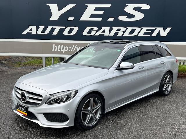 Ｃクラスステーションワゴン Ｃ１８０　ステーションワゴン　ローレウスエディション　ワンオーナー　禁煙車　保証書　手帳　取説　整備記録簿　スペアキー　ＲＳＰ　ヒーター付き黒革シート　スライディングルーフ　限定車　ＬＥＤライト（5枚目）