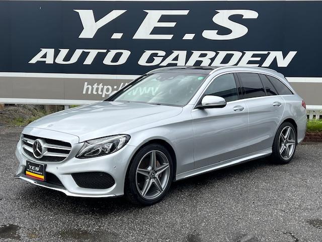 Ｃクラスステーションワゴン Ｃ１８０　ステーションワゴン　ローレウスエディション　ワンオーナー　禁煙車　保証書　手帳　取説　整備記録簿　スペアキー　ＲＳＰ　ヒーター付き黒革シート　スライディングルーフ　限定車　ＬＥＤライト（6枚目）