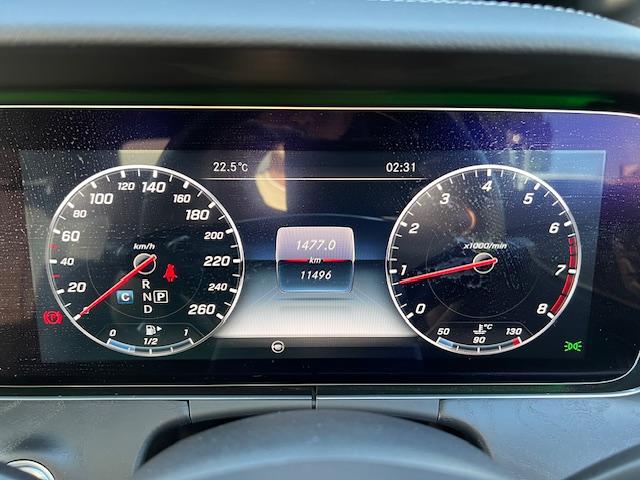 Eクラス E200 アバンギャルド スポーツ 禁煙車 保証書 手帳 取説 整備記録簿 スペアキー RSP ヒーター付き黒半革シート LEDライト ドラレコ 360°カメラ(22枚目)