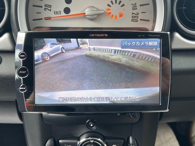 MINI ワン ワンオーナー 禁煙車 保証書 手帳 取説 整備記録簿 スペアキー ナビTV&バックカメラ ETC(9枚目)