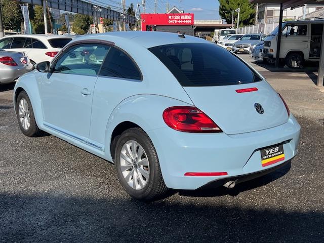 ザ・ビートル デザイン ワンオーナー 禁煙車 保証書 手帳 取説 整備記録簿 スペアキー HID ETC ドアバイザー(5枚目)