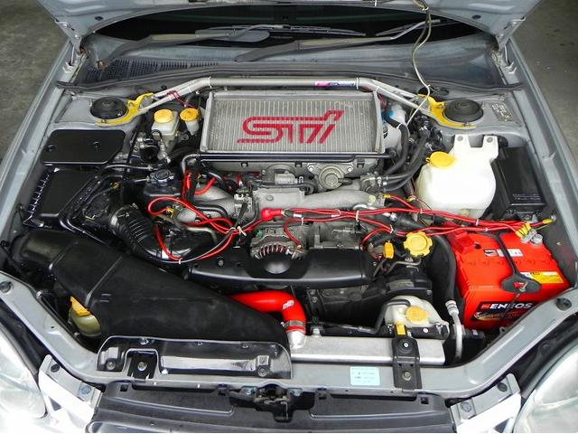 WRX NB 5速MT インタークーラー アルミ製ラジエター(10枚目)