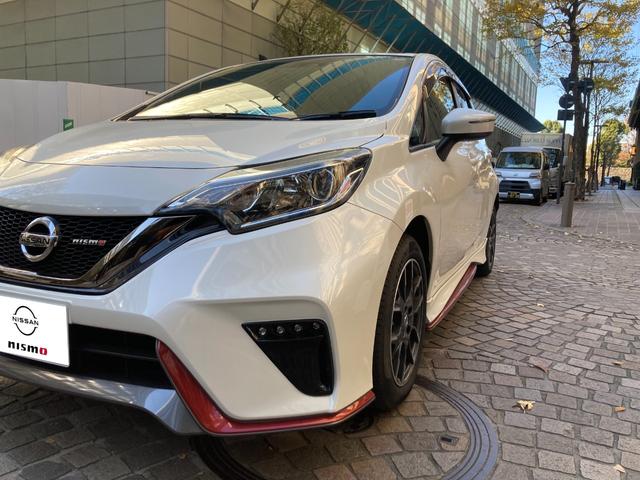 ノート ニスモ LEDヘッドライト ナビTVBカメラETC プッシュスタート エマージェンシーブレーキ 車線逸脱警報 アルカンターラコンビステアリング(6枚目)
