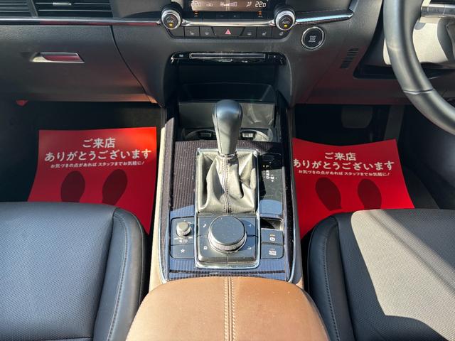 ＣＸ－３０ ＸＤ　プロアクティブ　ツーリングセレクション　シグネチャースタイル　ブラックレザーＰＫＧ　３６０°セーフティＰＫＧ　ナビＴＶ　ＥＴＣ２．０光ビーコン付　前後ドラレコ　エンジンスターター　スカッフプレート　パワーシート　シートヒーター（34枚目）