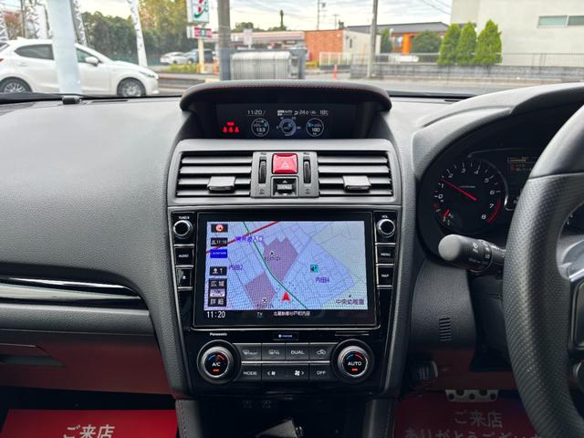 WRX S4 2.0GT-Sアイサイト 大型リヤスポイラー 本革シート 柿本マフラー ナビTV バックカメラ ETC2.0 ドラレコ エアロスプラッシュ パワーシート シートヒーター フロント&左サイドカメラ(25枚目)