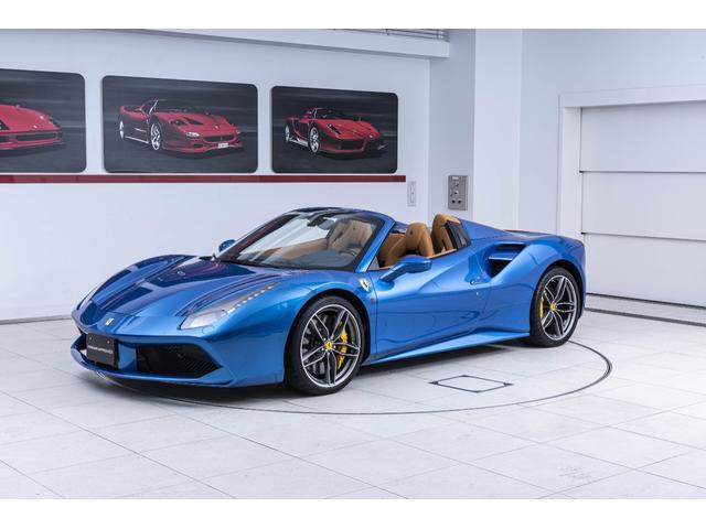 ４８８スパイダー ベースグレード　Ｆ１　ＤＣＴ　Ａｐｐｌｅ　ＣａｒＰｌａｙ　デイトナシート　サスペンションリフター　バックカメラ　プレミアムサウンドカーボンセンターブリッジ　カーボンリアテール　カーボンＢピラー（18枚目）