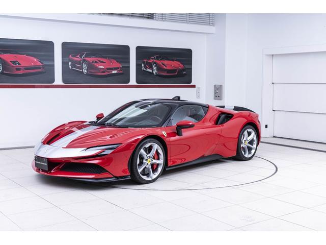 ＳＦ９０ストラダーレ ベースグレード　アセット　フィオラノ　Ｆ１　ＤＣＴ　Ｅ４ＷＤ　ＡＳＳＥＴＴＯ　ＦＩＯＲＡＮＯ　ＴＷＯ－ＴＯＮＥストライプイエロー　カーボンファイバーレーシングシート　自動防眩ミラー（22枚目）