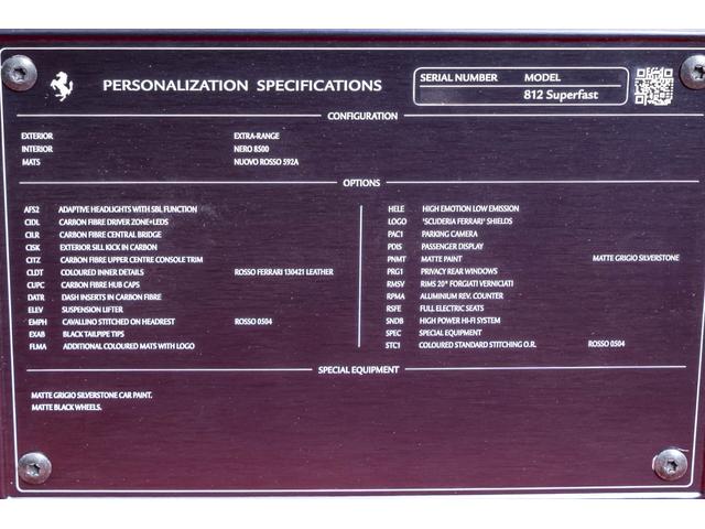 ８１２スーパーファスト Ｆ１　ＤＣＴ　Ｇｒｉｇｉｏ　Ｓｉｌｖｅｒｓｔｏｎｅ（27枚目）