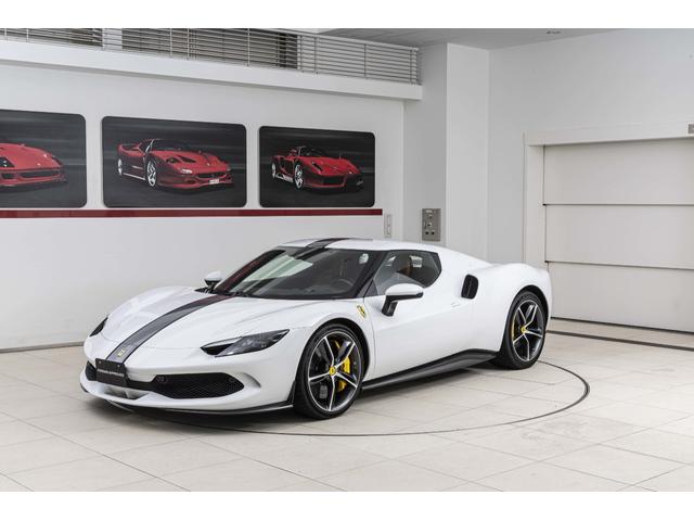 296GTB F1 DCT BiancoCervino Rosso Ferrari OP1166 カーボンファイバーフロントスポイラー カーボンファイバーリアディフューザー カーボンファイバーエンジンルーム カーボンファイバー製コルサレーシングシート(9枚目)