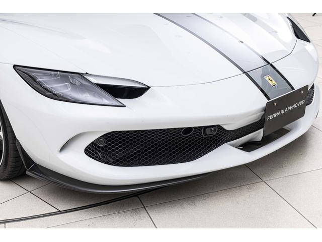 296GTB F1 DCT BiancoCervino Rosso Ferrari OP1166 カーボンファイバーフロントスポイラー カーボンファイバーリアディフューザー カーボンファイバーエンジンルーム カーボンファイバー製コルサレーシングシート(22枚目)