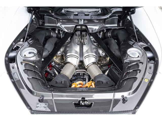 296GTB F1 DCT BiancoCervino Rosso Ferrari OP1166 カーボンファイバーフロントスポイラー カーボンファイバーリアディフューザー カーボンファイバーエンジンルーム カーボンファイバー製コルサレーシングシート(26枚目)